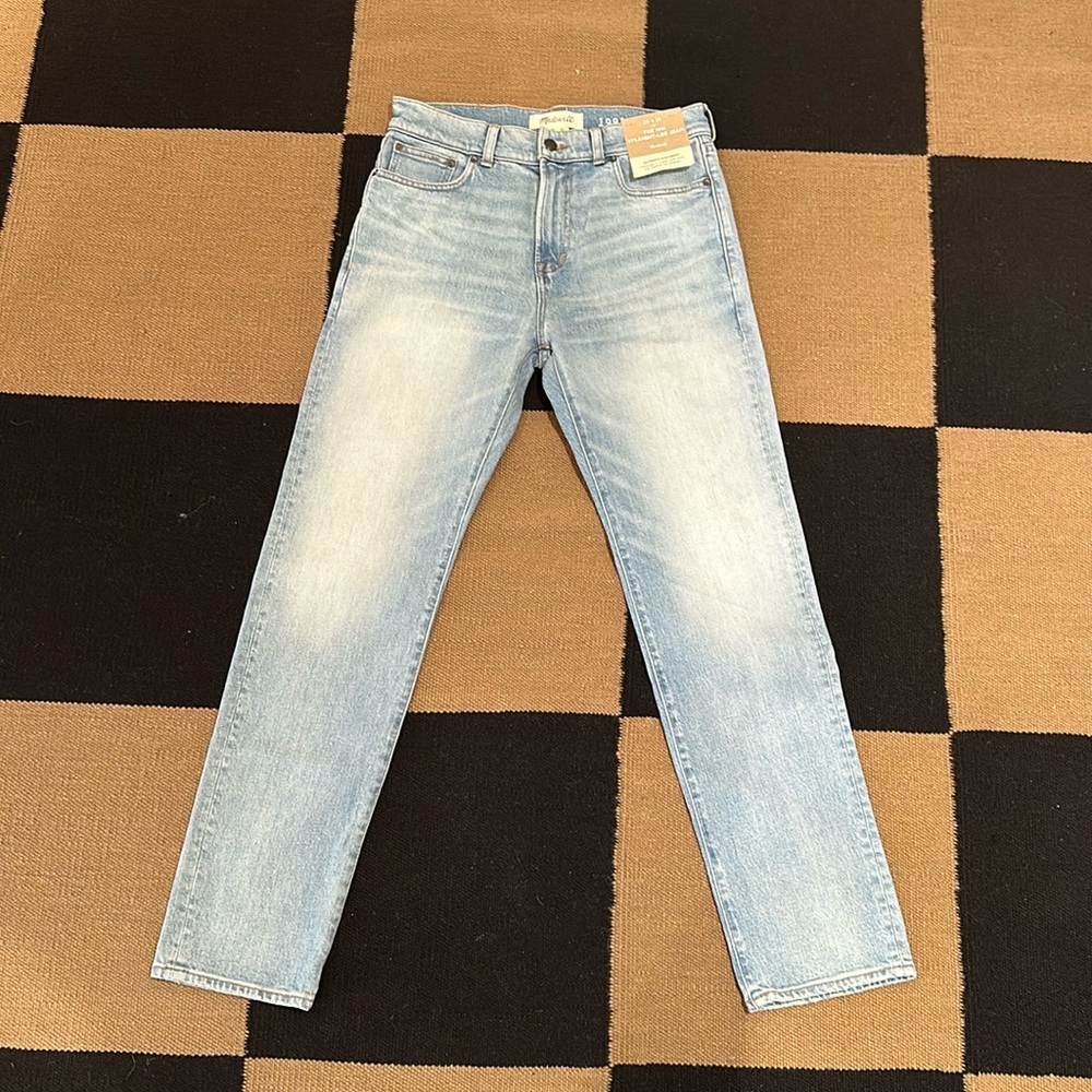 Madewell 1991 Straight Leg Becklow Wash 29 x 30